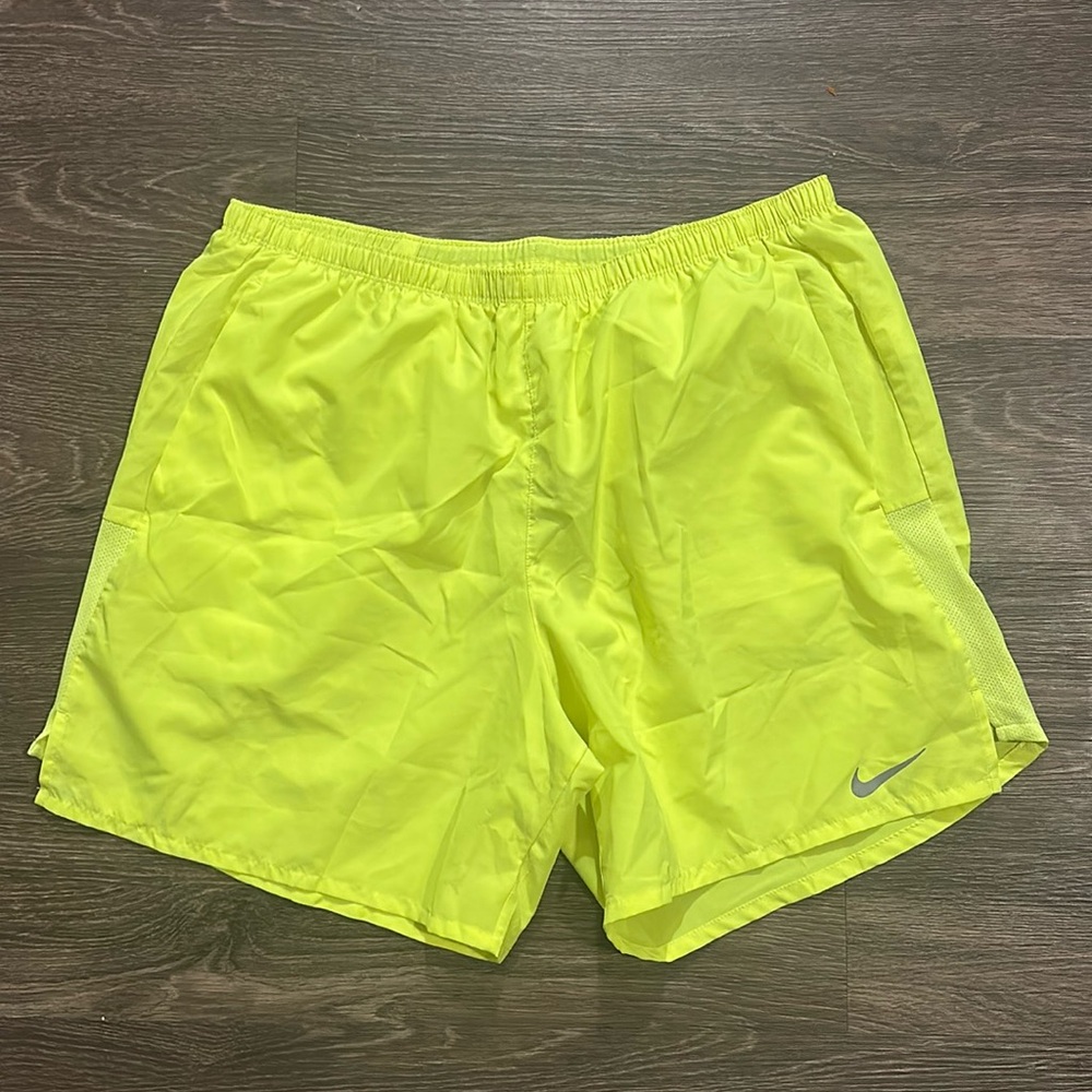 XL Neon Nike shorts